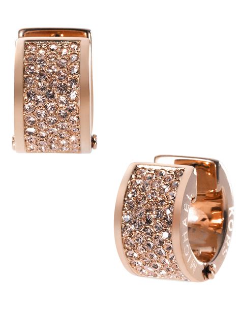 nordstrom michael kors rose gold earrings|rose gold elegant earrings.